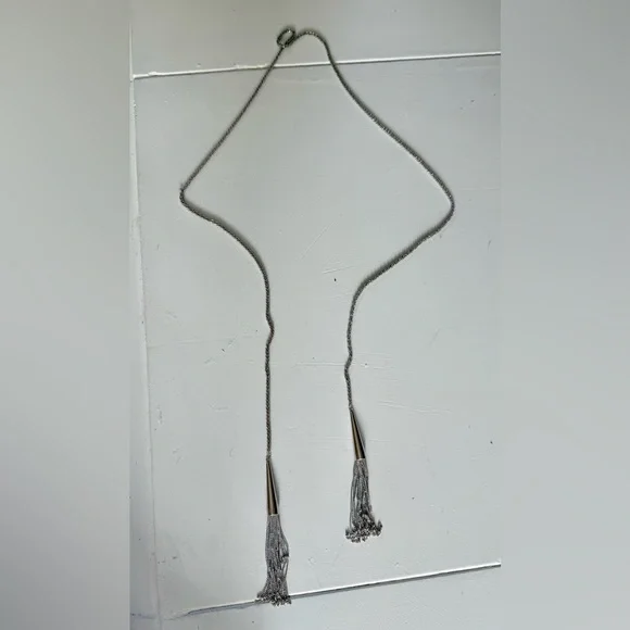 Kendra Scott Silver Phara lariat Necklace - Picture 2 of 4